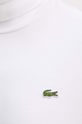 Lacoste longsleeve din bumbac UH2828 alb