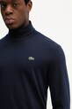 Lacoste longsleeve bawełniany granatowy UH2828