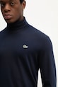 Lacoste longsleeve bawełniany granatowy UH2828