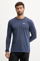 Jack Wolfskin longsleeve sportowy Vonnan regular granatowy A60291