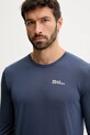 Jack Wolfskin longsleeve sportowy Vonnan granatowy A60291