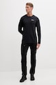 Jack Wolfskin longsleeve sportowy Vonnan A60291 czarny AW25