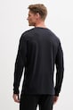 Odzież Jack Wolfskin longsleeve sportowy Vonnan A60291 czarny