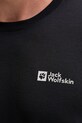 Спортивний лонгслів Jack Wolfskin Vonnan A60291 чорний