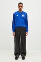 Блуза с дълги ръкави adidas Manchester United GB Jsyls IV7536 син