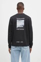 Oblečenie Tričko s dlhým rukávom adidas Nattional Geographic Unitefit GFX IX5613 čierna