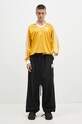 adidas Originals longsleeve shirt Pique IZ2447 yellow