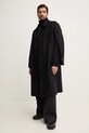 MM6 Maison Margiela top a maniche lunghe in cotone SH2NH0002.S23588 nero AW24