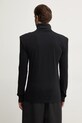 Abbigliamento MM6 Maison Margiela top a maniche lunghe in cotone SH2NH0002.S23588 nero