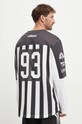 adidas Originals tricou Team 93 Jersey cu modele gri JM4943
