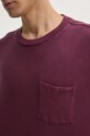 Levi's longsleeve din bumbac A9247 burgundia