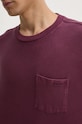 Levi's longsleeve bawełniany A9247 bordowy