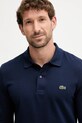 Хлопковый лонгслив Lacoste тёмно-синий PH4013