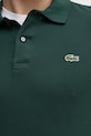 Lacoste longsleeve din bumbac PH4013 verde
