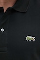 Бавовняний лонгслів Lacoste PH4013 чорний