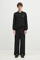 Lacoste longsleeve bawełniany PH4013 czarny