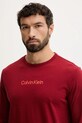Calvin Klein Underwear t-shirt bordowy 000NM2771E