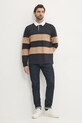 Gant longsleeve bawełniany 2015075 czarny NC24