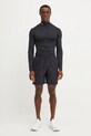 Under Armour longsleeve treningowy ColdGear Elite Mock 1386942 czarny AW24