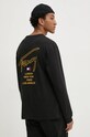Îmbrăcăminte Tommy Jeans longsleeve din bumbac DM0DM20105 negru