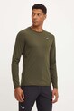 Sportovní tričko s dlouhým rukávem Salewa Pedroc Dry zelená 00.0000028578