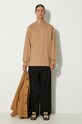 Хлопковый лонгслив Carhartt WIP Longsleeve Chase I026392.2GQXX бежевый AW24