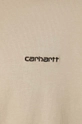 Βαμβακερή μπλούζα με μακριά μανίκια Carhartt WIP Longsleeve Script Embroidery I032306.AWXX