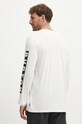 Oblečení Bavlněné tričko s dlouhým rukávem Burton 203921 bílá