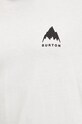 Bavlněné tričko s dlouhým rukávem Burton 203921 bílá