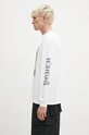 Aries longsleeve din bumbac Wolf Longsleeve Tee AR6002202 alb AW24