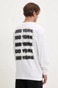 Odzież Zoo York longsleeve bawełniany 60240006 biały