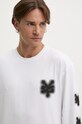 Zoo York longsleeve bawełniany biały 60240006