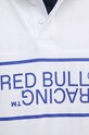 Бавовняний лонгслів Red Bull Racing x Pepe Jeans Red Bull Racing x Pepe Jeans RM540011 білий