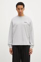 Одяг Бавовняний лонгслів Represent Represent Owners Club OCM41119.158 сірий