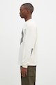 Napapijri longsleeve din bumbac S-Jaman Ls NP0A4I9EN1J1 bej AW24