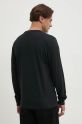 Abercrombie & Fitch longsleeve din bumbac 3-pack negru KI124.4494.555