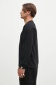 Бавовняний лонгслів A Bathing Ape One Point Longsleeve 1K80111017 чорний AW24
