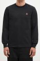 A Bathing Ape cotton longsleeve top One Point Longsleeve black 1K80111017