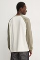 Odzież Hollister Co. longsleeve bawełniany KI324.4170.330 beżowy