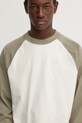 Hollister Co. longsleeve bawełniany beżowy KI324.4170.330