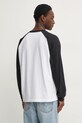 Odzież Hollister Co. longsleeve bawełniany KI324.4170.900 biały