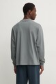 Odzież Abercrombie & Fitch longsleeve bawełniany KI124.4534.120 szary