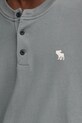 Abercrombie & Fitch longsleeve bawełniany KI124.4534.120 szary