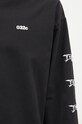 032C longsleeve din bumbac ''Nerve Shatter'' Boxy Longsleeve F24.URC.0251.050 negru