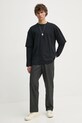 Études Studio camicia a maniche lunghe H24MMTSH187 nero AW24
