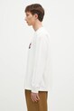Nanga longsleeve Eco Hybrid Box Logo Longsleeve NW2431.1E150.A alb AW24