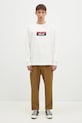 Nanga longsleeve Eco Hybrid Box Logo Longsleeve NW2431.1E150.A biały