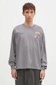 Abbigliamento NEIGHBORHOOD top a maniche lunghe in cotone Tee Longsleeve-13 242PCNH.LT13 grigio