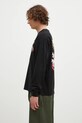 Памучна блуза с дълги ръкави NEIGHBORHOOD Tee Longsleeve-13 242PCNH.LT13 черен AW24
