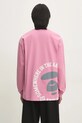 Clothing AAPE cotton longsleeve top Basic Long AAPLTM1559XXN pink